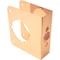 Prime-Line Prime-Line 4.5 in. H X 4.31 in. L Brass-Plated Brass Lock and Door Reinforcer U 9558 - alternate 1